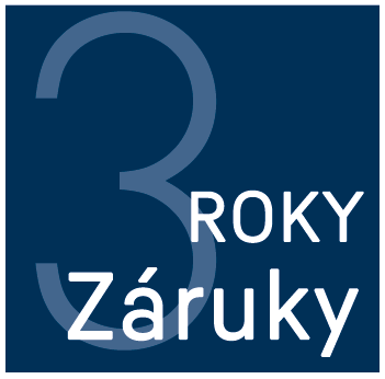 3 roky záruka