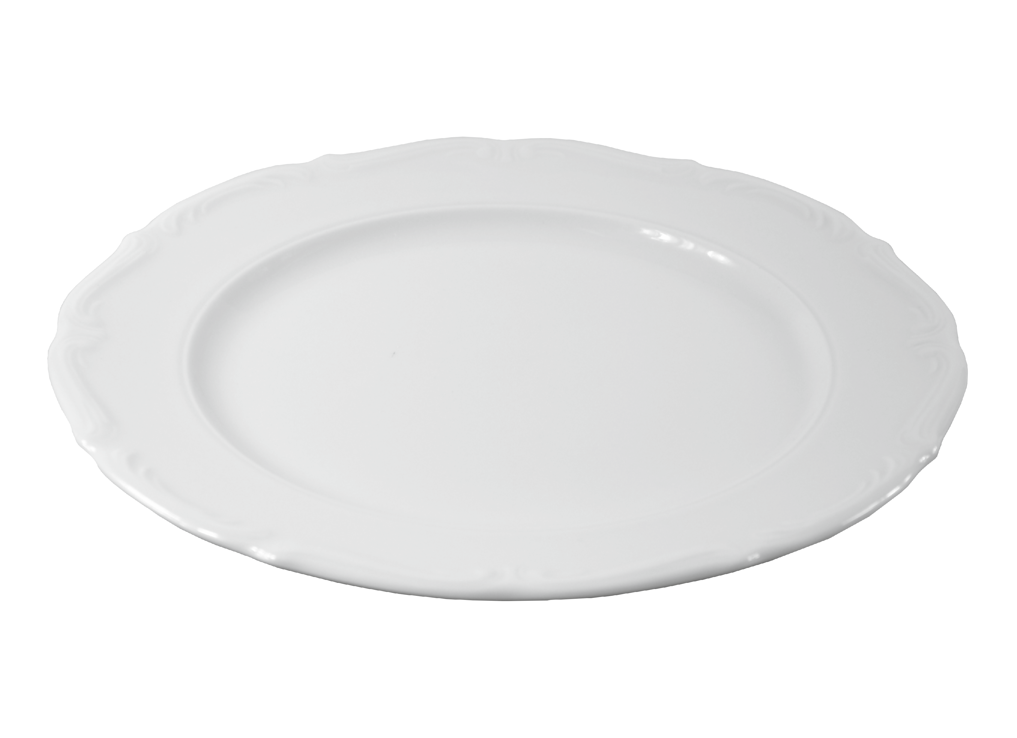 10388 tanier plytky barok porcelanovy 25 cm