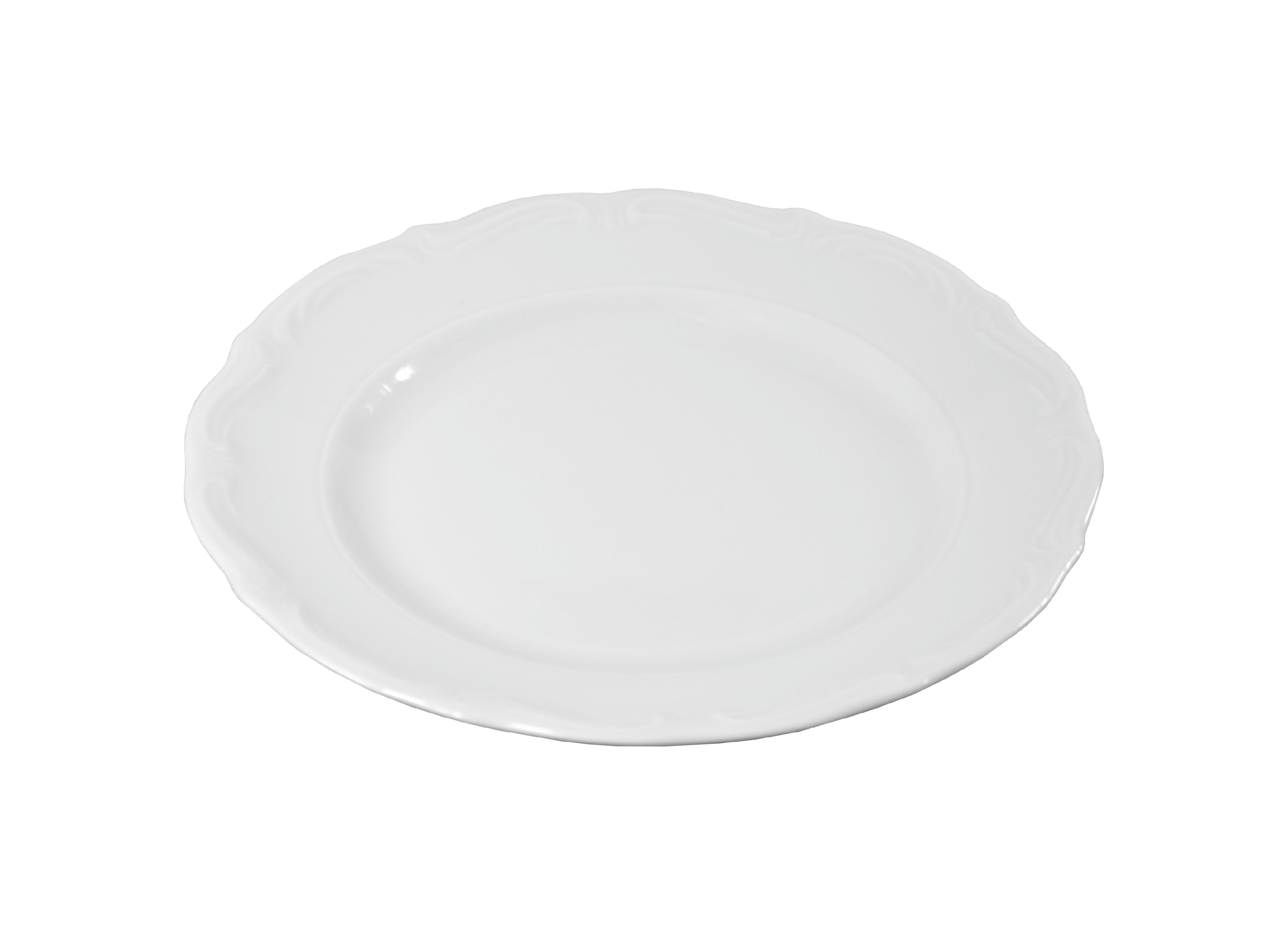 10394 tanier plytky barok porcelanovy 19 cm