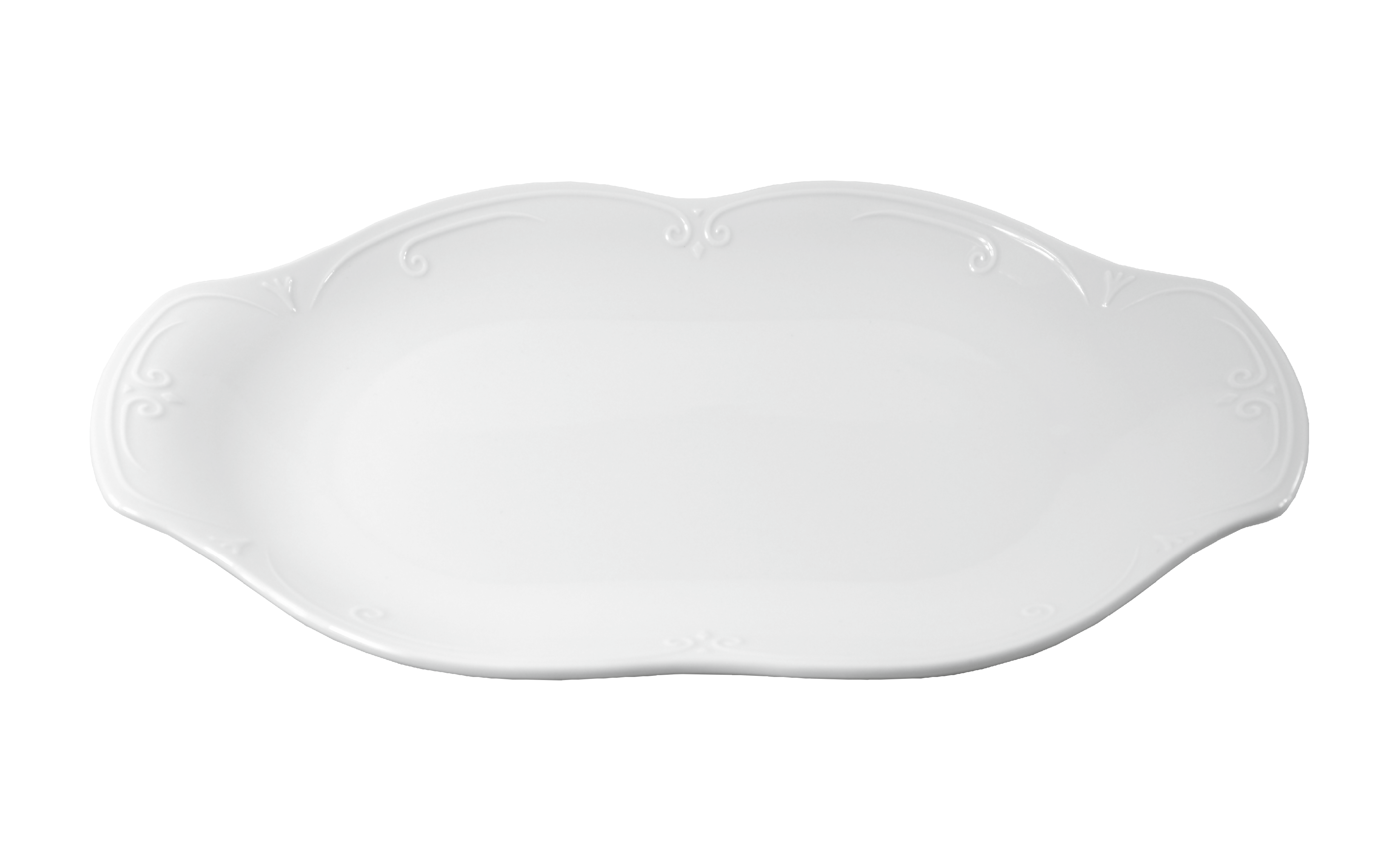 10460 tanier ovalny castello porcelanovy 33 cm