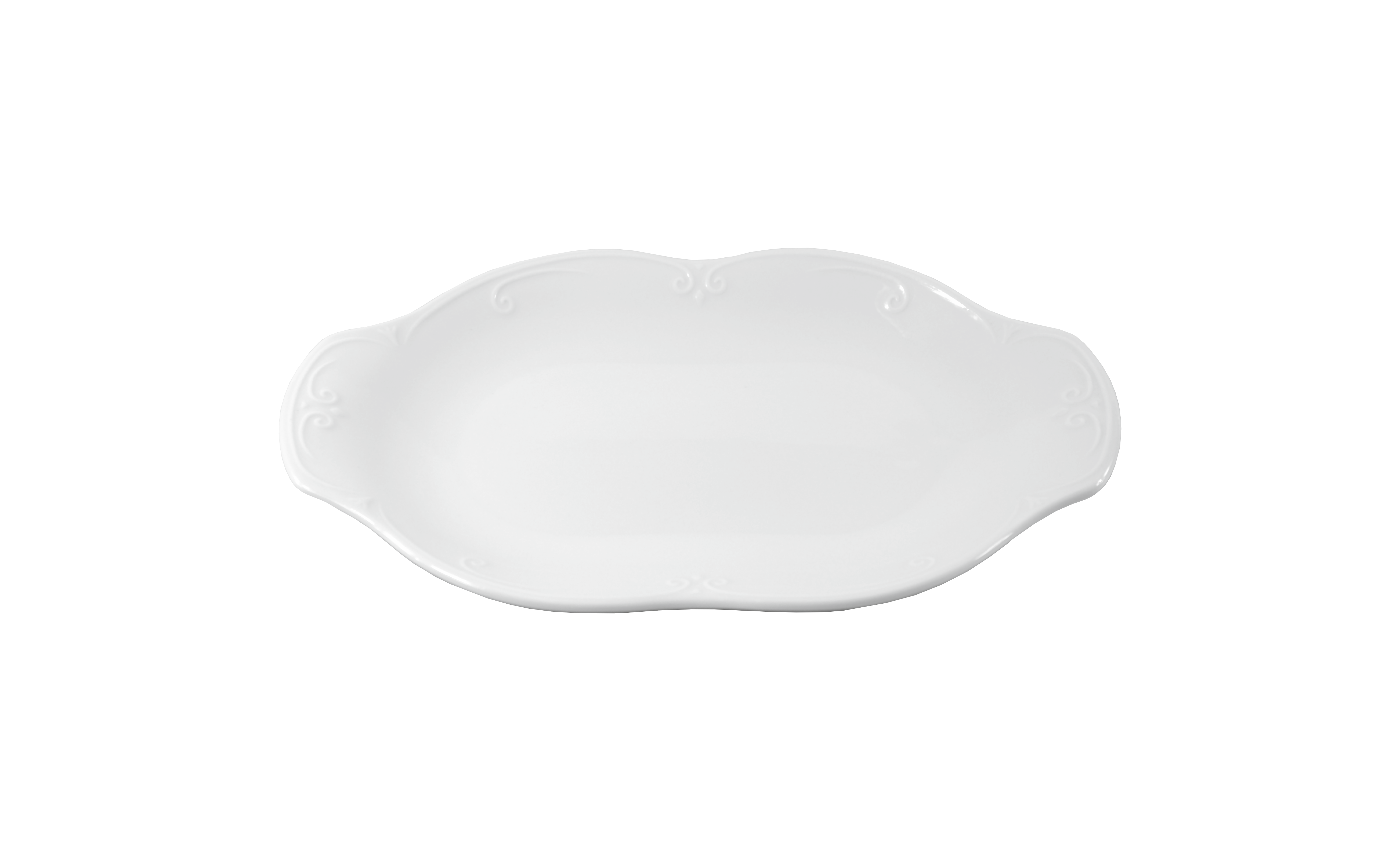 10466 tanier ovalny castello porcelanovy 24 cm