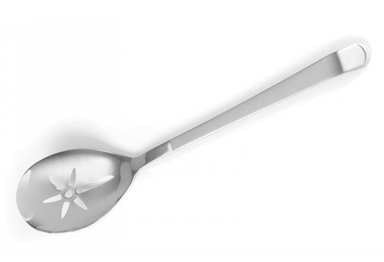 11348 1 lyzica servirovacia s perforaciou 6x30 cm