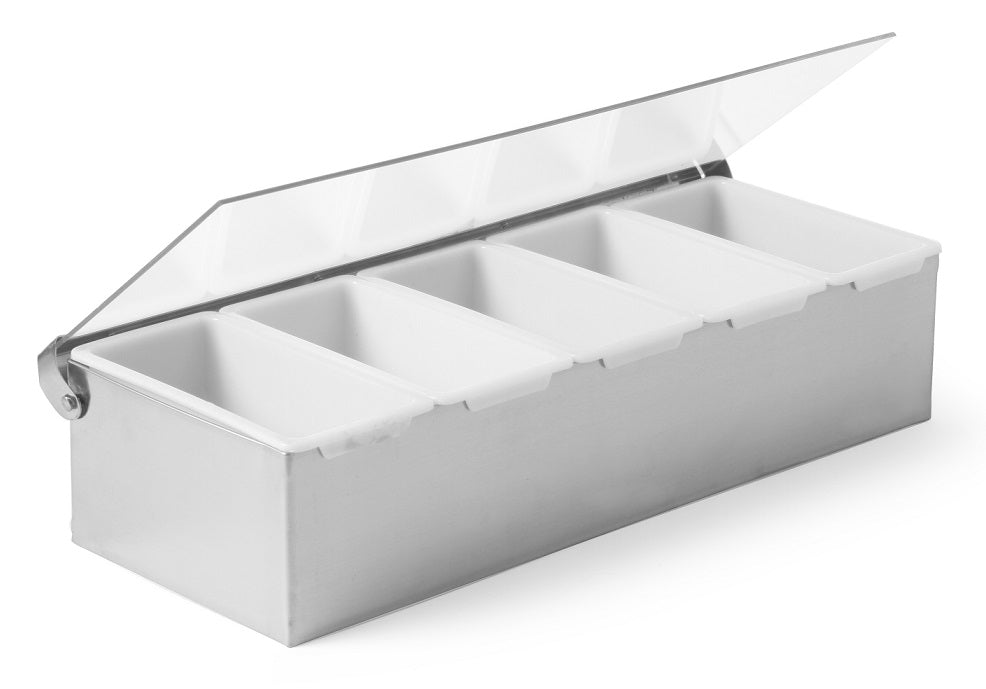 nadoba na ingrediencie 5 dielna nerez plast