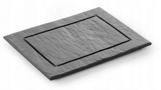 podnos kameninovy na servirovanie 25x15 cm