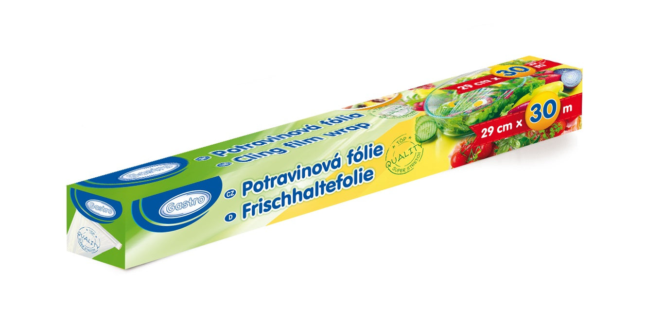 13130 1 potravinova folia 9 m 29cm x 30m v boxe