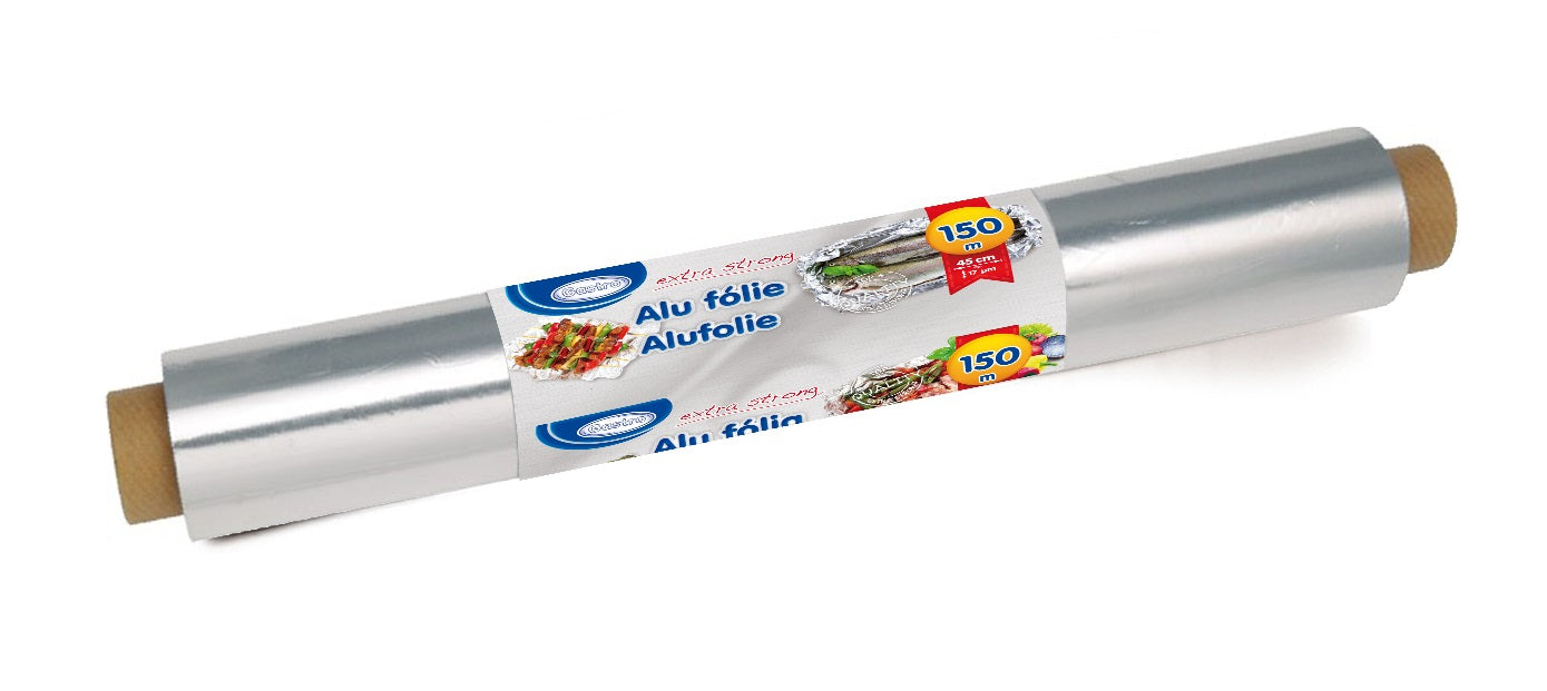 13166 1 alu folia extra silna 17 m 44cm x 150m jednotlivo balena 1 ks