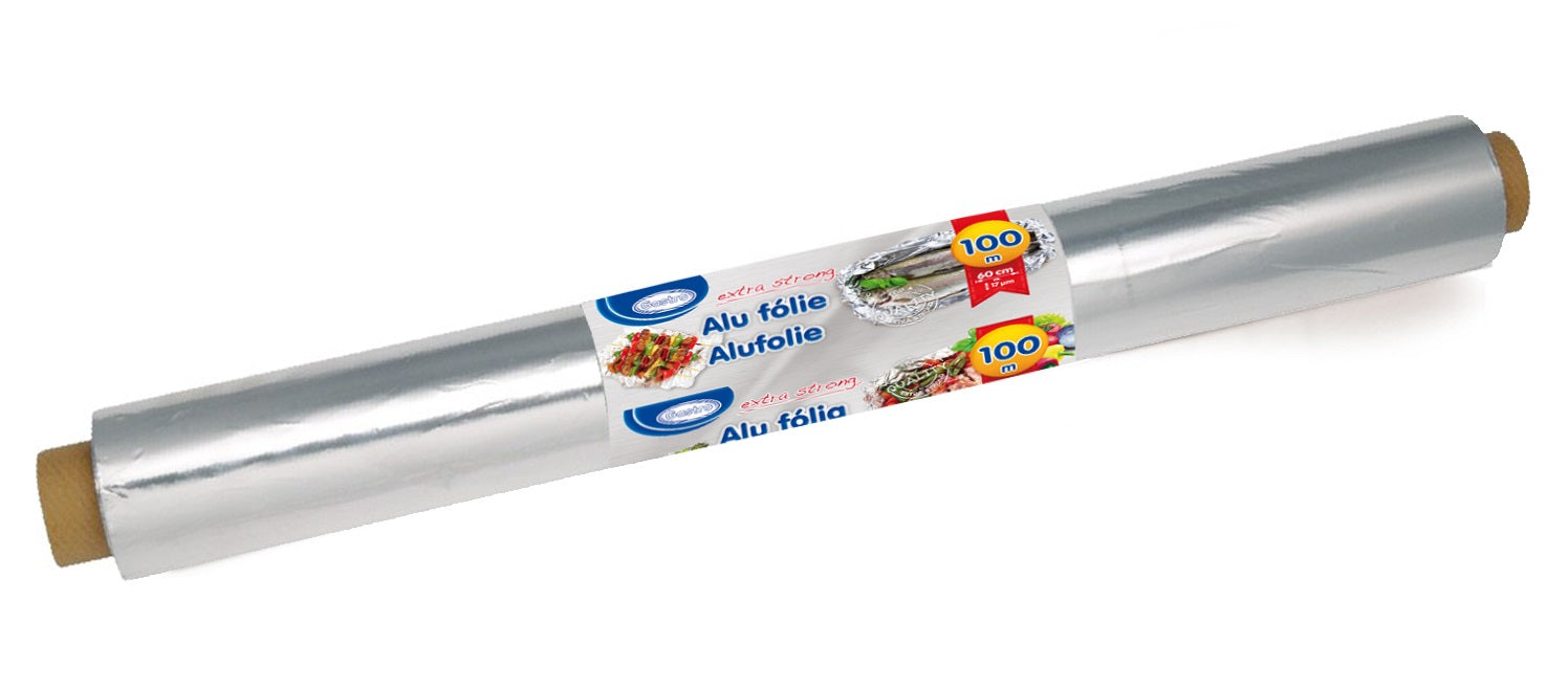 13172 1 alu folia extra silna 17 m 59cm x 100m jednotlivo balena 1 ks