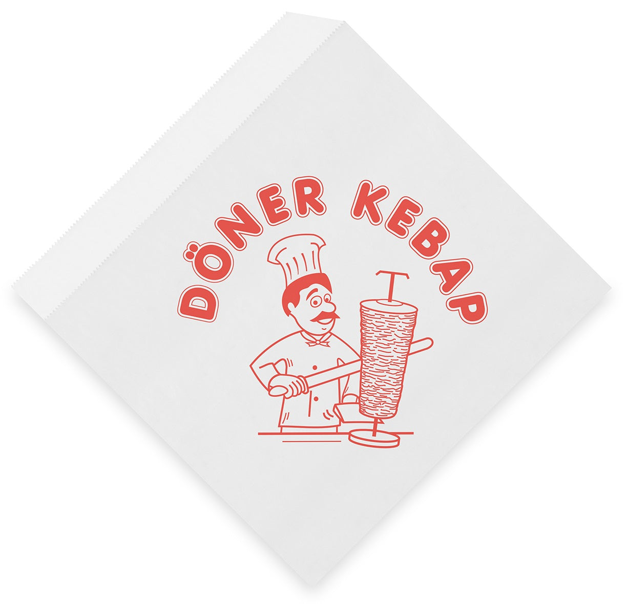 13232 papierove vrecko kebap 16 x 16 cm 500 ks