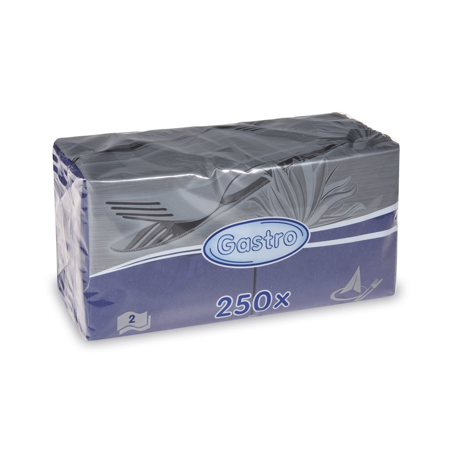 13289 1 obrusok 2vrstvy tmavomodry 24 x 24 cm 250 ks