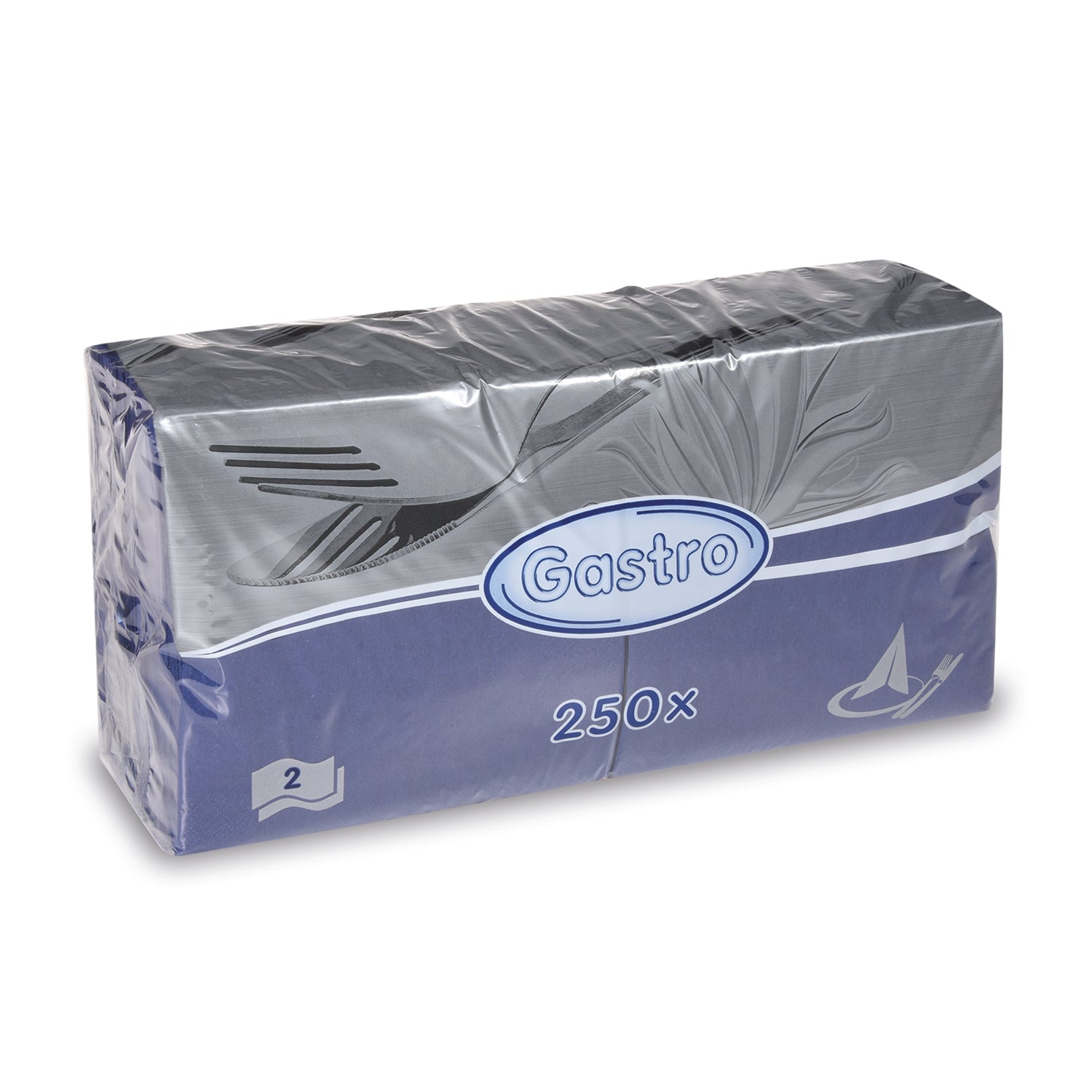 13331 1 obrusok 2vrstvy tmavomodry 33 x 33 cm 250 ks