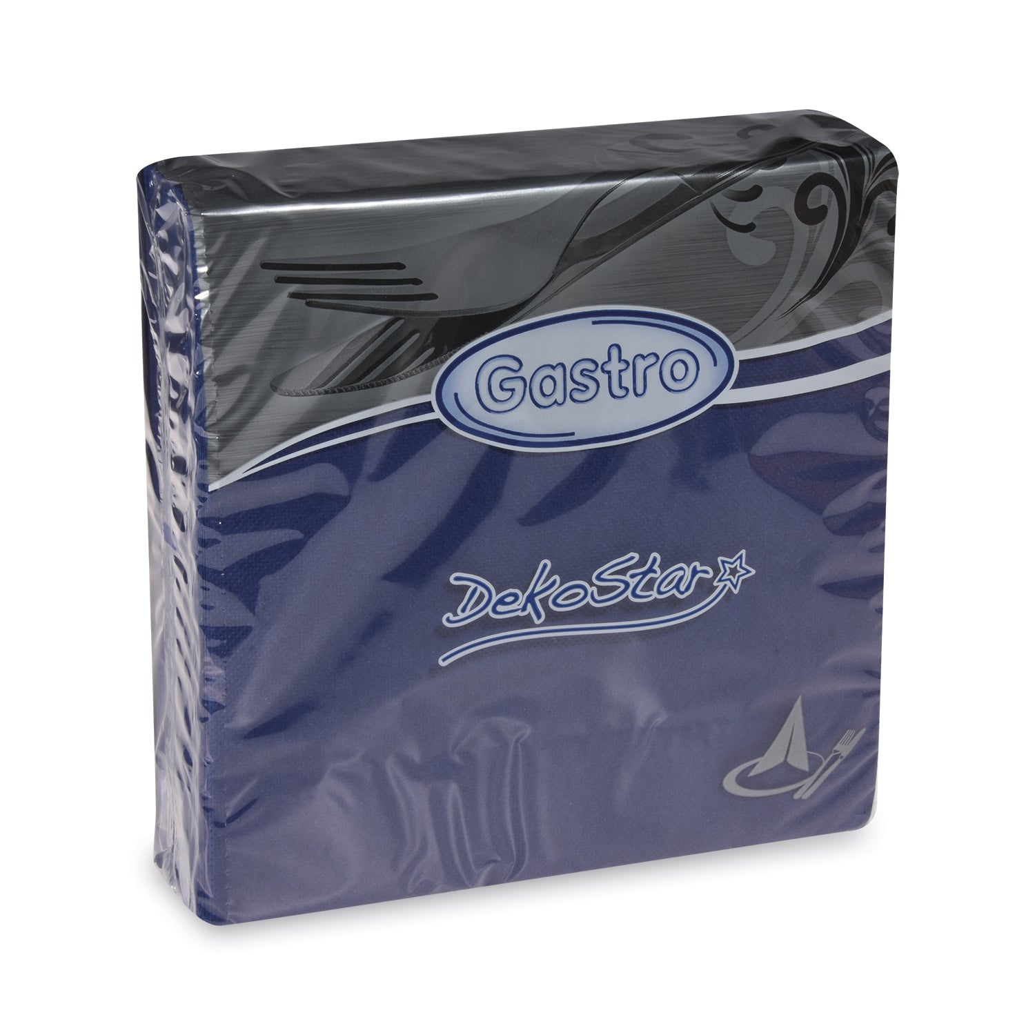 13397 1 obrusok dekostar tmavomodry 40 x 40 cm 40 ks