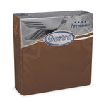 13433 1 obrusok premium hnedy 40 x 40 cm 50 ks