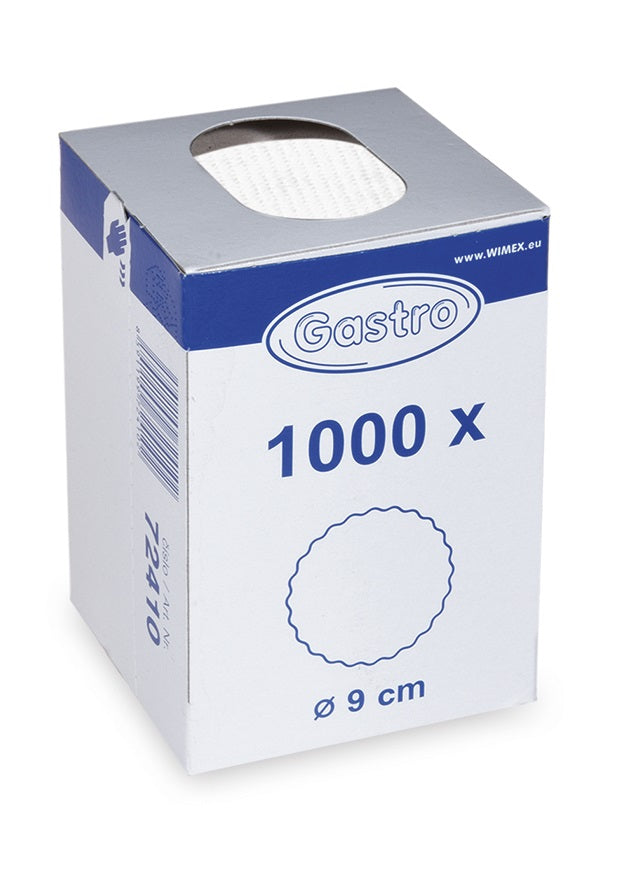 13478 rozetka do podsalky biela 9cm 1000 ks
