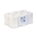 13565 1 papierovy uterak tissue rolovany 2vrstvy biely 18cm 20cm x 150m 6 ks