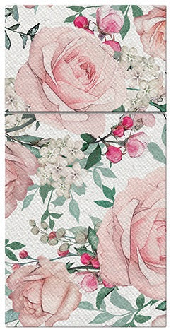 13886 obrusky airlaid 25ks 40x40 cm ruze