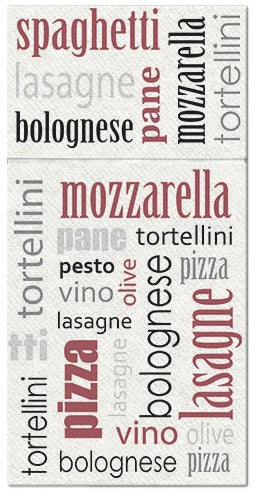 13895 obrusky airlaid 25ks 40x40 cm s textom