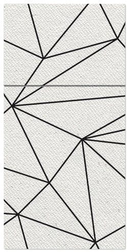 13910 obrusky airlaid 25ks 40x40 cm geometricke ciary