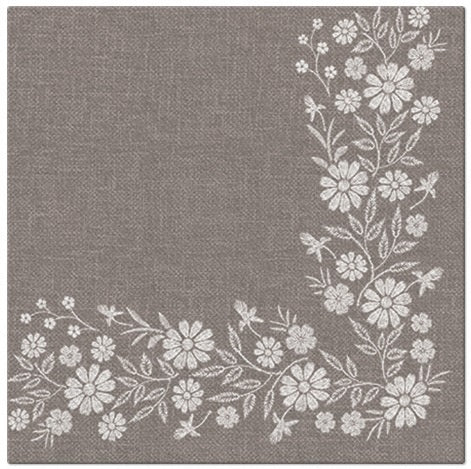 13934 obrusky airlaid 40x40 cm 50ks ludovy ornament