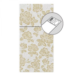 13943 obrusky airlaid 40x40 cm 25ks zlate ruze