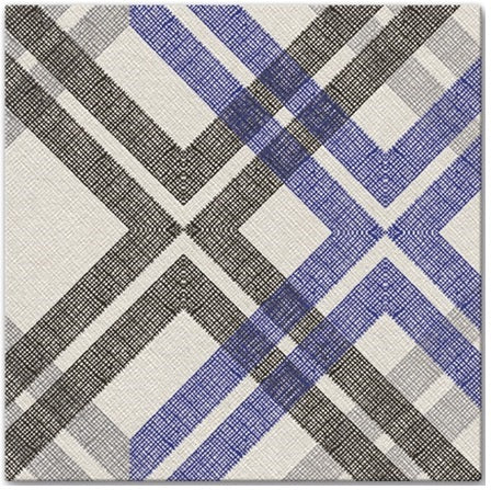 14117 obrusky airlaid 50ks 40x40cm stylovy dekor modry