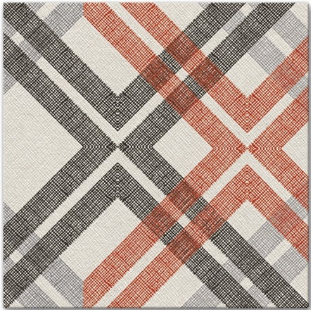 14123 obrusky airlaid 50ks 40x40cm stylovy dekor oranzovy