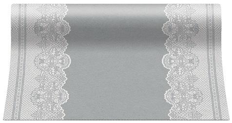 14180 rolka airlaid 40cm x 24m kralovska cipka strieborna