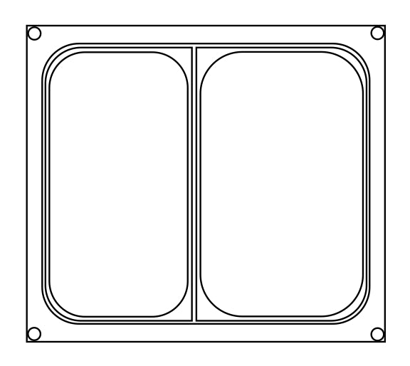 14327 matrica dvojdielna pre misky 22 7x17 8 cm