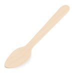 14448 kavova lyzicka drevena 11cm 100 ks