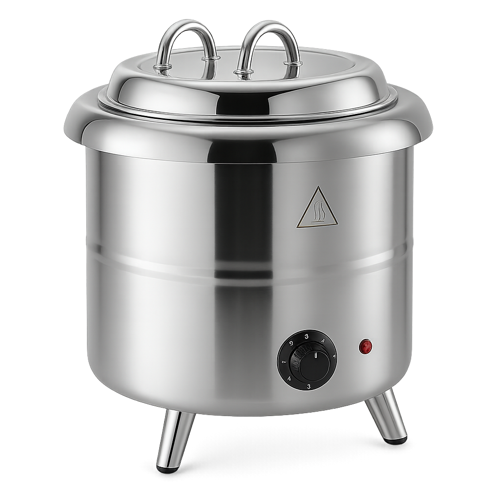 nerezový kotlík na polievku bufet