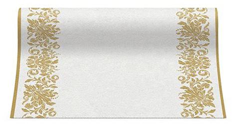 18078 1 rolka airlaid 40cm x 24m zlaty ornament