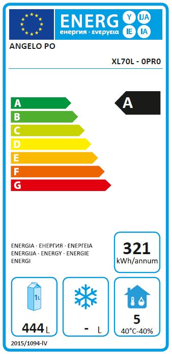 Etichetta Classe A XL70L