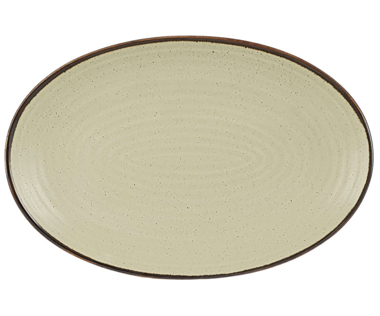 Circus krémový tanier oválny ø 31 cm