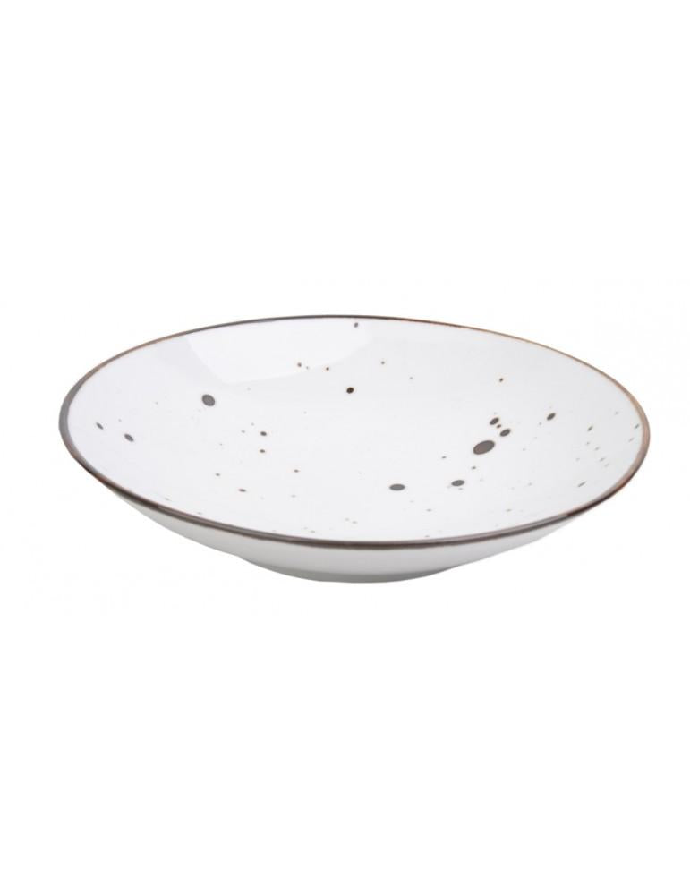 Cottage biely tanier hlboký ø 22 cm