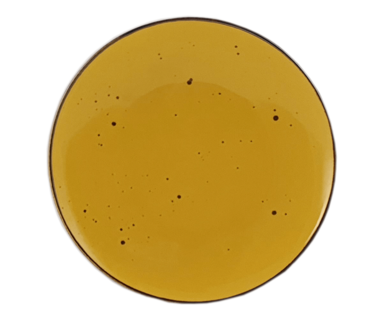 Cottage žltý tanier plytký ø 27,5 cm