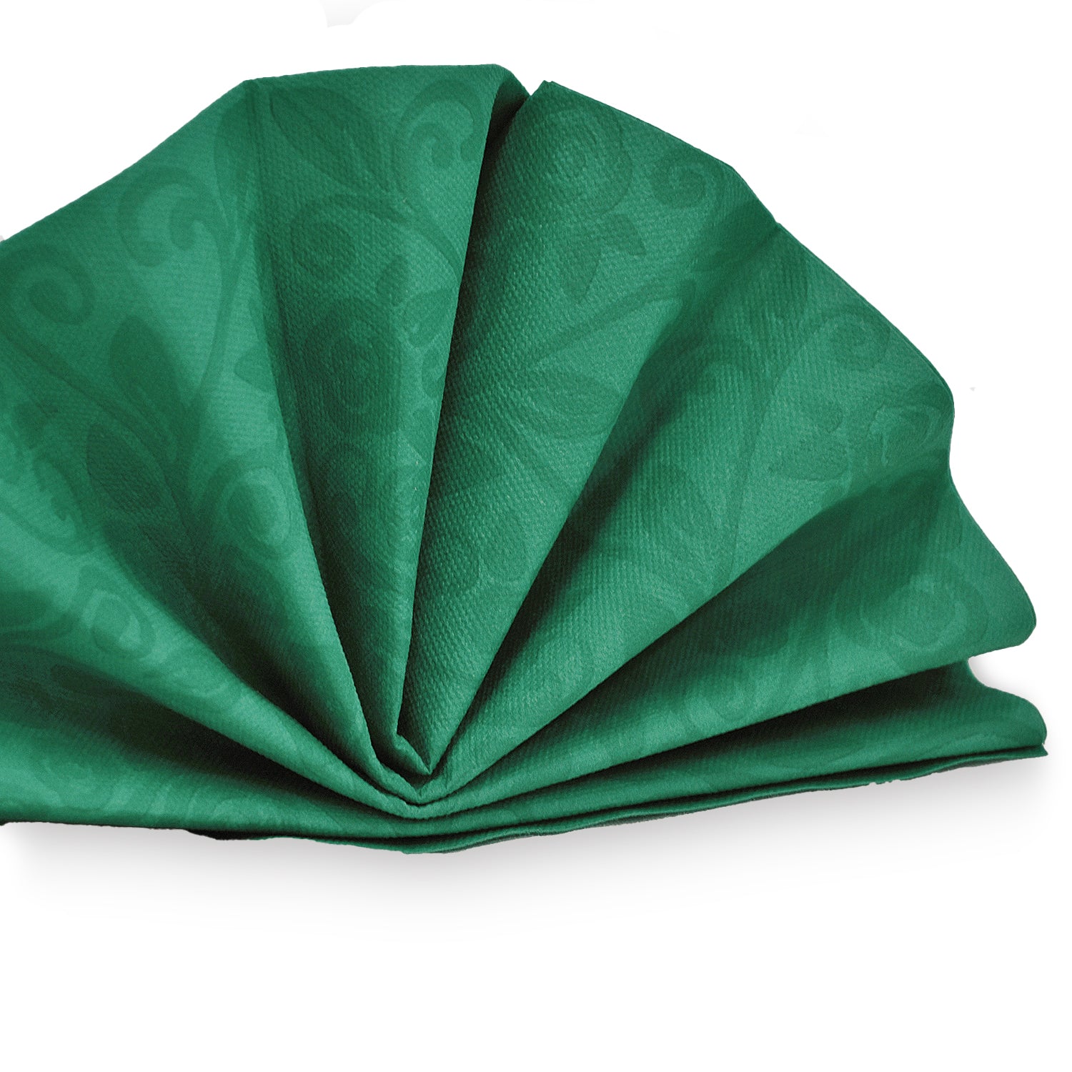 19173 2 obrusok premium dekor r tmavozeleny 40 x 40 cm 50 ks