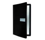 jedálne lístky A4 Kožený čierny