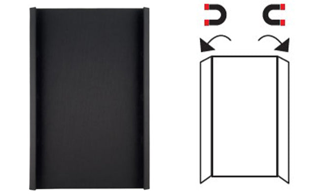 jedálne lístky A4 Doskový čierny 6