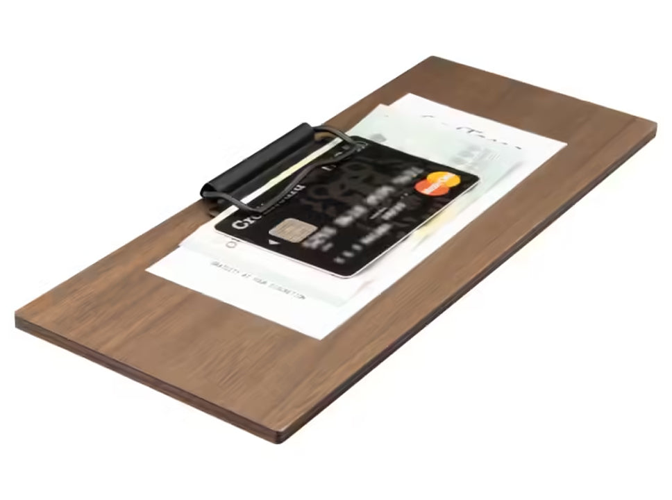 doska na účty s klipom