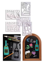 šablóny k popisovačom