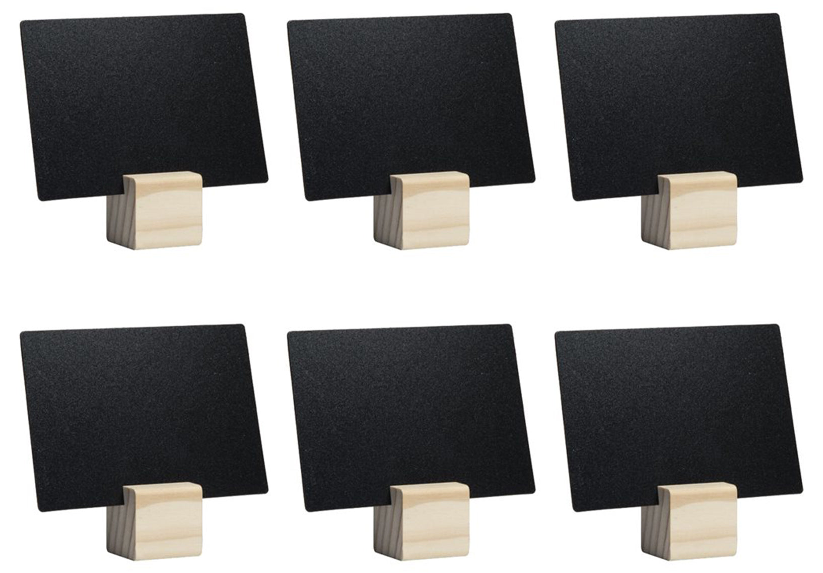 Sada 6 tabuliek s drevom