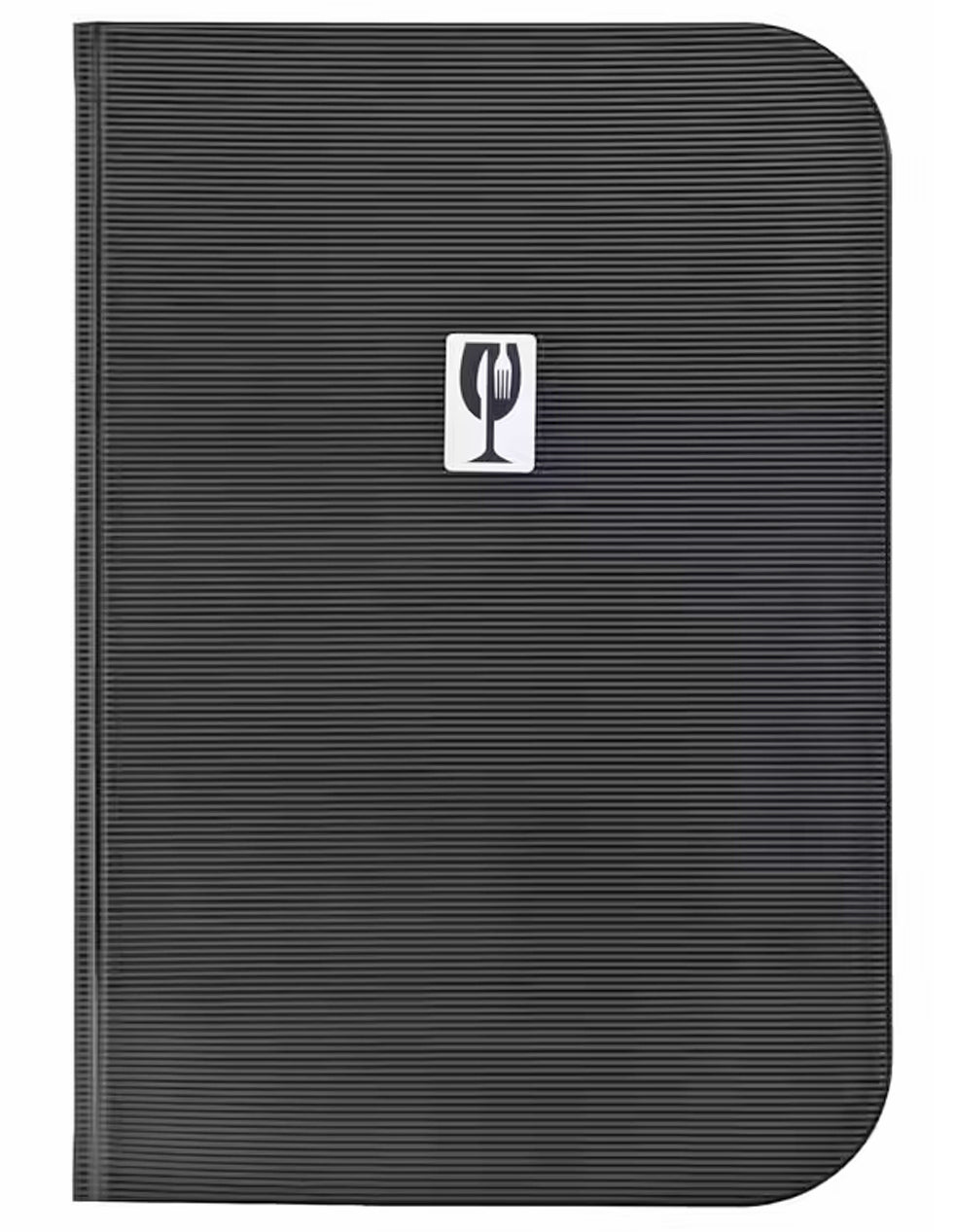 Jedálny lístok z PVC A4 čierny 2