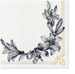 19466 1 obrusky airlaid 40x40 cm 50ks kralovska lalia