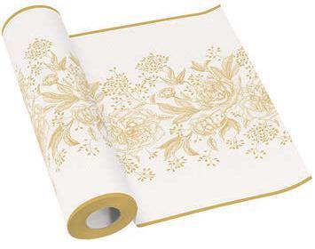 19529 1 rolka airlaid 40cm x 24m zlate pivonie