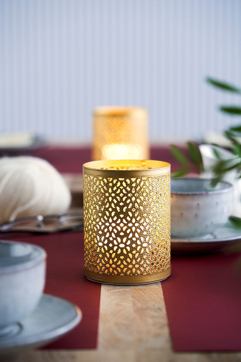 234016 svietnik kov 100x80mm bliss gold 2