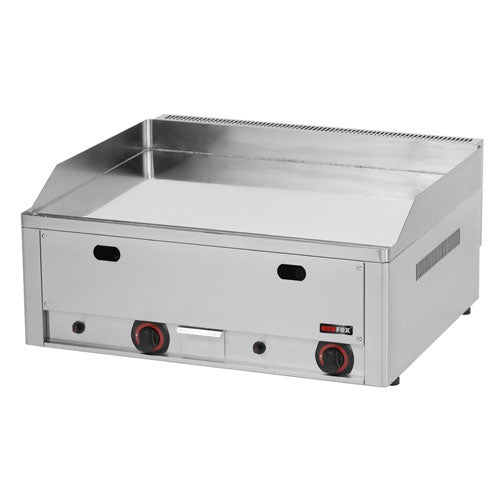 Gril plynový hladký - chrómovaný