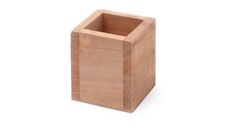 21213 stolovy organizer masiv 8x8x9 5 cm