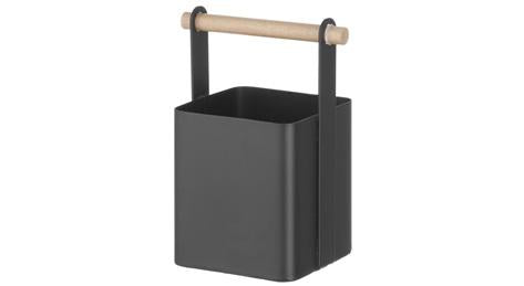 21240 stolovy organizer cierny 14x10 5x19 cm