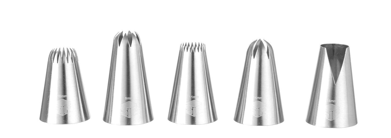 21270 trysky plniace nerezove 5 ks v baleni