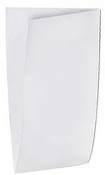 21402 1 papierove vrecko biele 10 x 19 cm na hotdog 500 ks