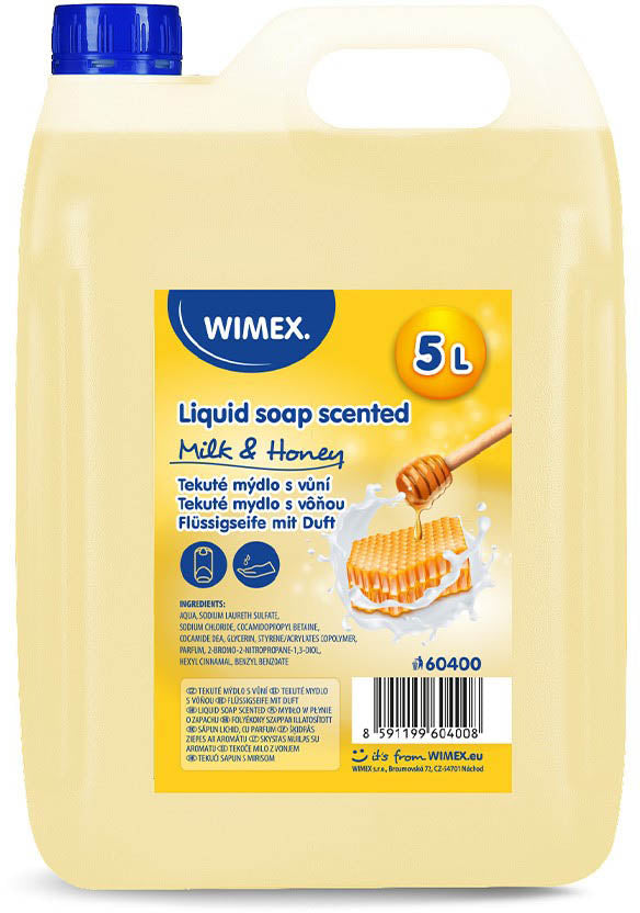 21447 1 tekute mydlo vona mlieko med 5l do davkovaca 1 ks